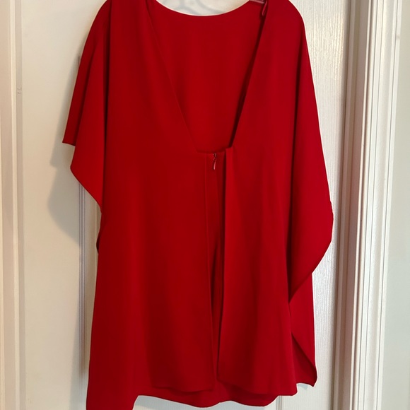 Red Gabrielle Union Party Dress - Picture 3 of 7